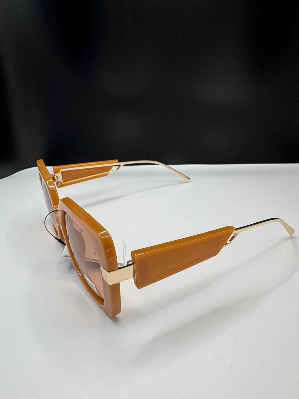 Oversized Square Women’s Sunglasses - Amber